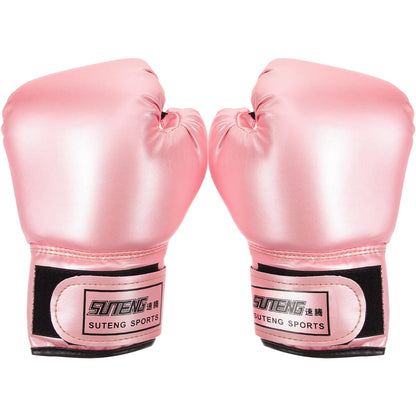 Pink Gloves Children'S Boxing Supply Sparring for Training Portable Kickboxing Sandbag Punching Kids